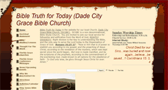 Desktop Screenshot of bibletruthfortoday.com